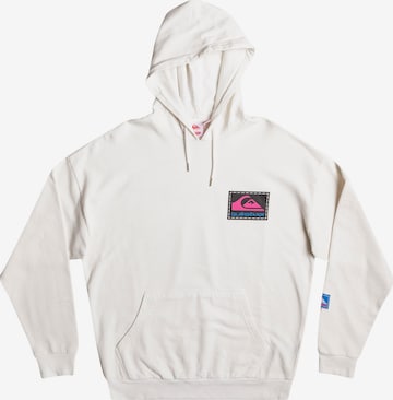 QUIKSILVER Athletic Sweatshirt 'RAINBOW' in White: front