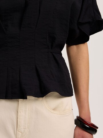 Camicia da donna di SELECTED in nero