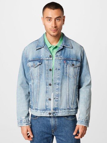 LEVI'S ® Φθινοπωρινό και ανοιξιάτικο μπουφάν 'The Trucker Jacket' σε μπλε: μπροστά