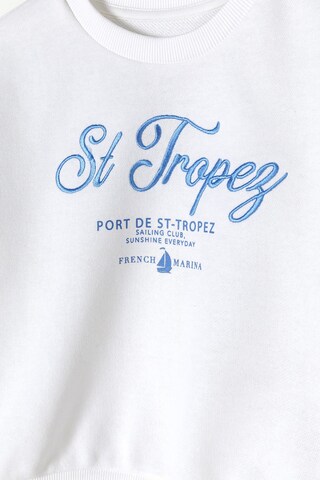 Sweat-shirt MINOTI en blanc