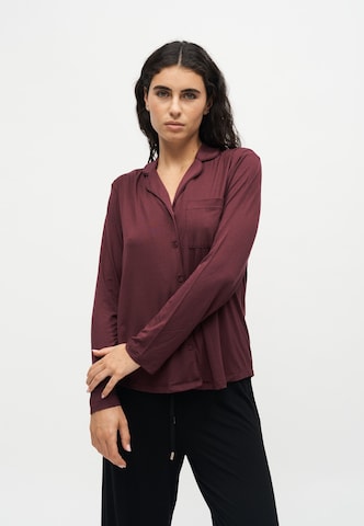 Hunkemöller Pajama Shirt 'Essential' in Purple