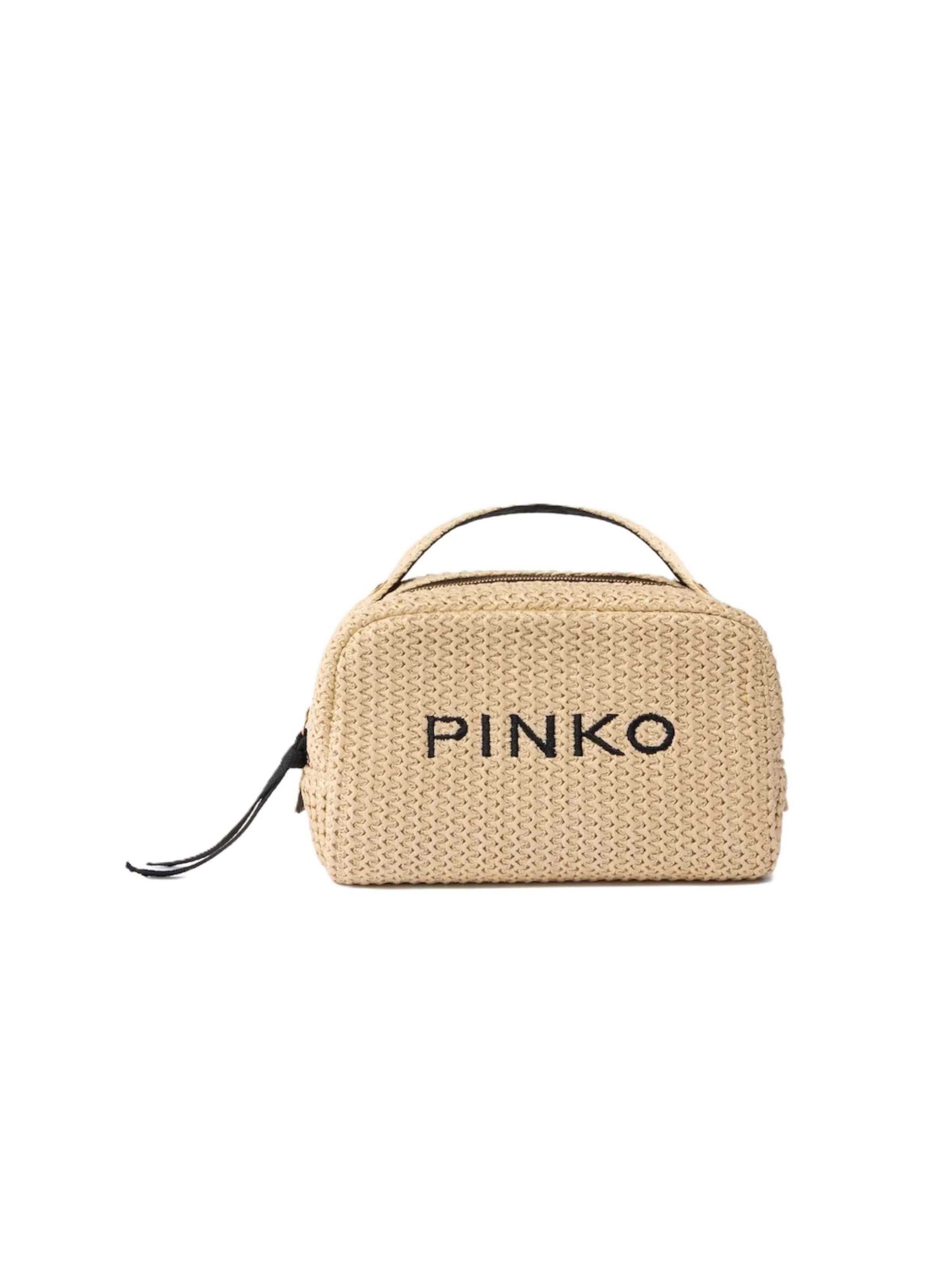Borsa a mano '106717 A39Y' di PINKO in beige: frontale
