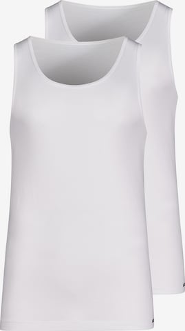 Skiny - Camiseta térmica en blanco: frente