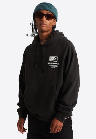 VANS - Sudadera 'Stacked Hi' en negro: frente