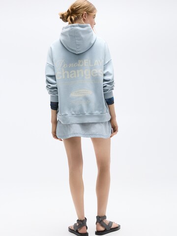 Pull&Bear Sweatshirt in Blue