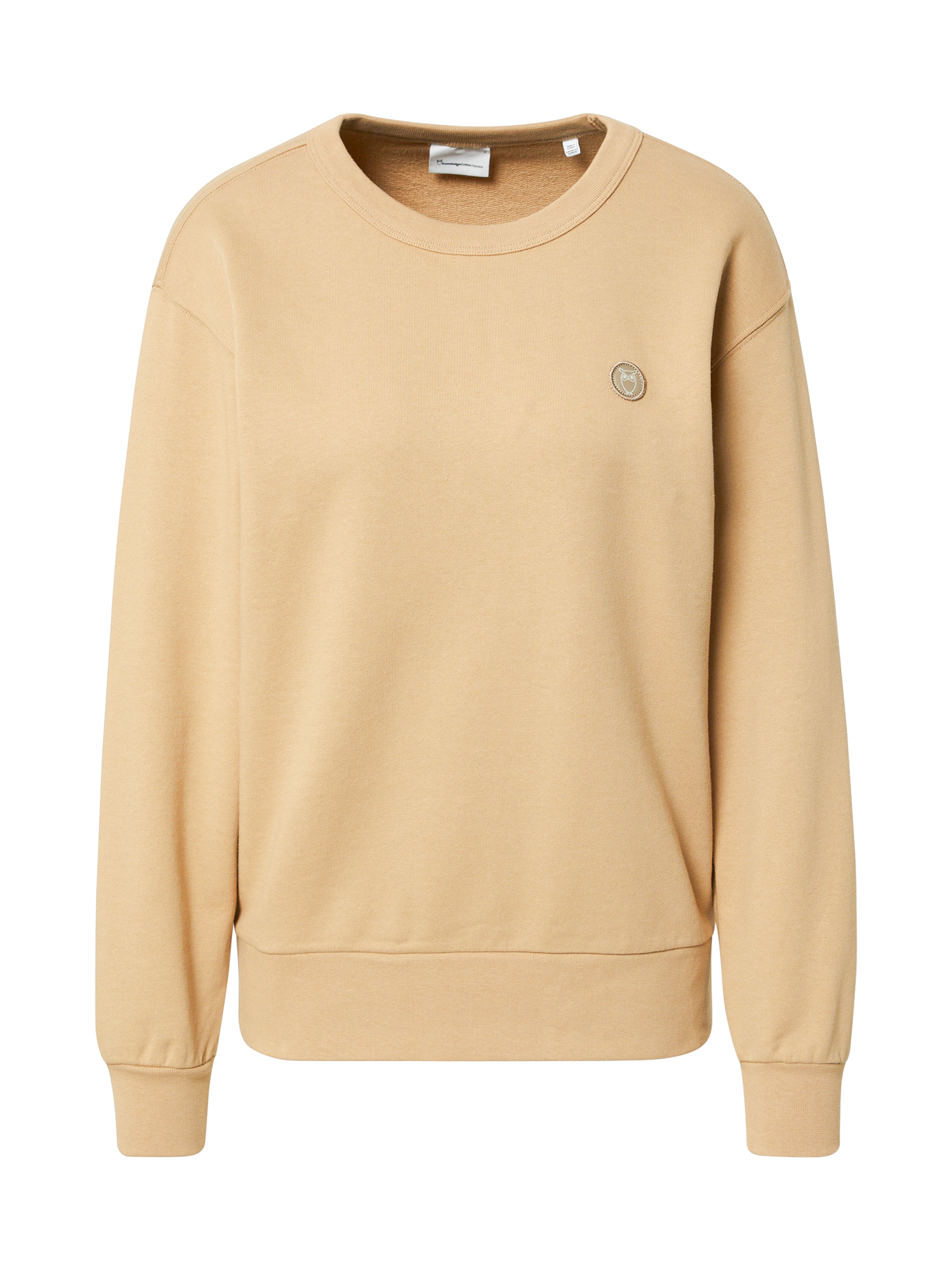 Donna zgv26 KnowledgeCotton Apparel Felpa DAPHNE in Beige Chiaro Donna zgv26 KnowledgeCotton Apparel Felpa DAPHNE in Beige Chiaro