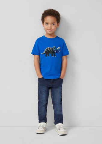 T-Shirt s.Oliver en bleu : devant