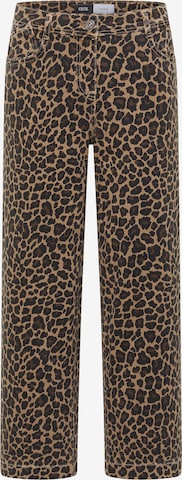 CECIL Loosefit Jeans in Braun: Vorderseite
