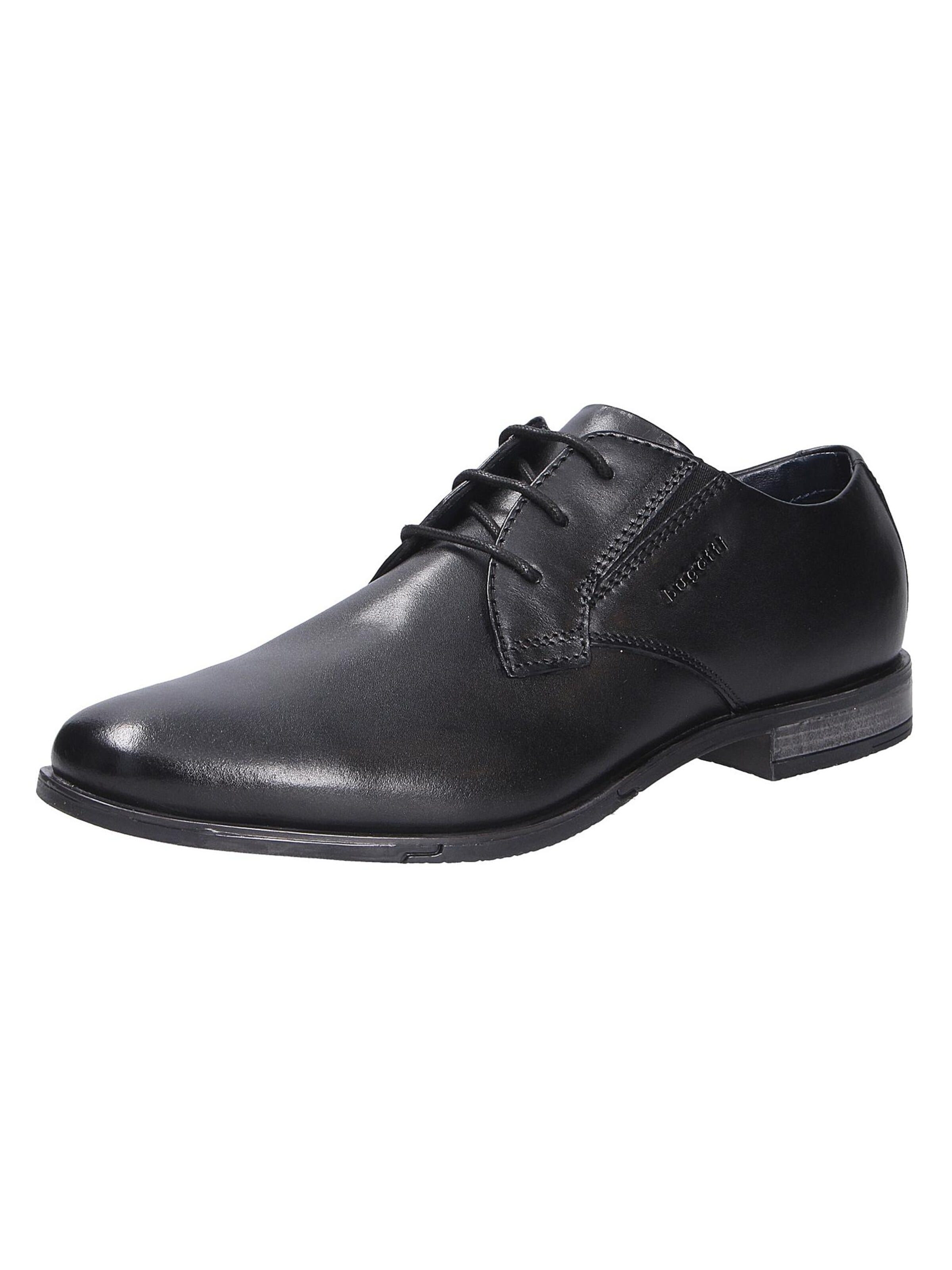 bugatti - Zapatos con cordón en negro: frente
