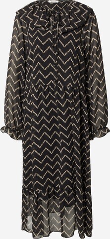 Robe-chemise 'Nelle' modström en noir : devant