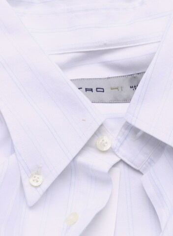Etro Button Up Shirt in L in White