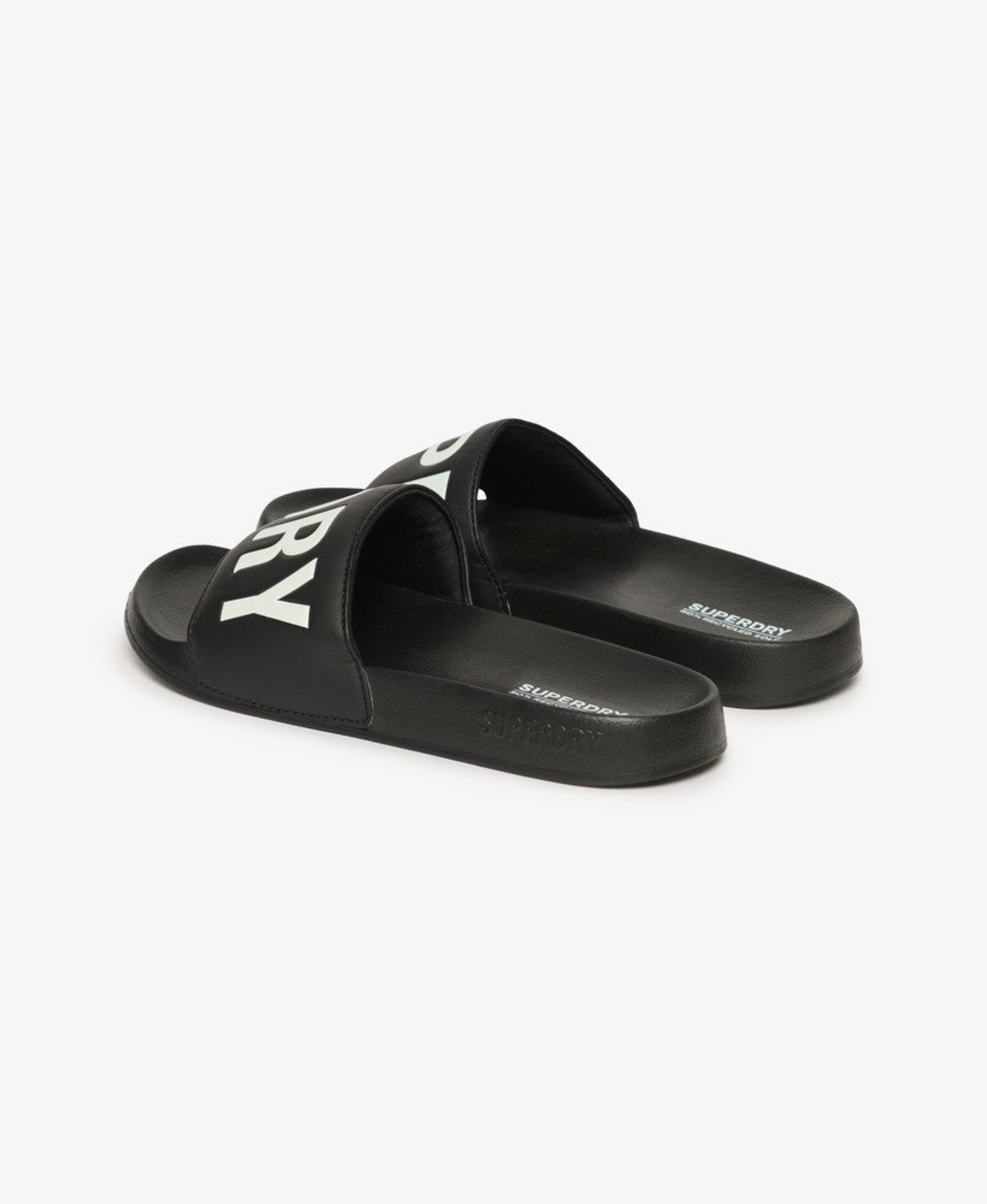Superdry & Co Badeschuh in Schwarz