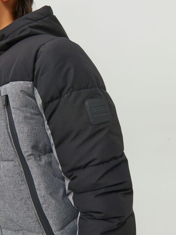 Jack & Jones Junior Winter Jacket 'FRIDAY' in Grey