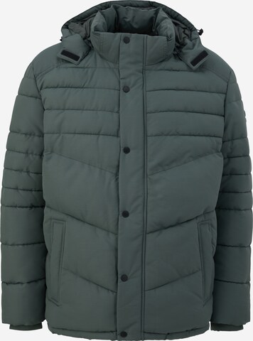 s.Oliver Men Big Sizes Winter Jacket in Green: front