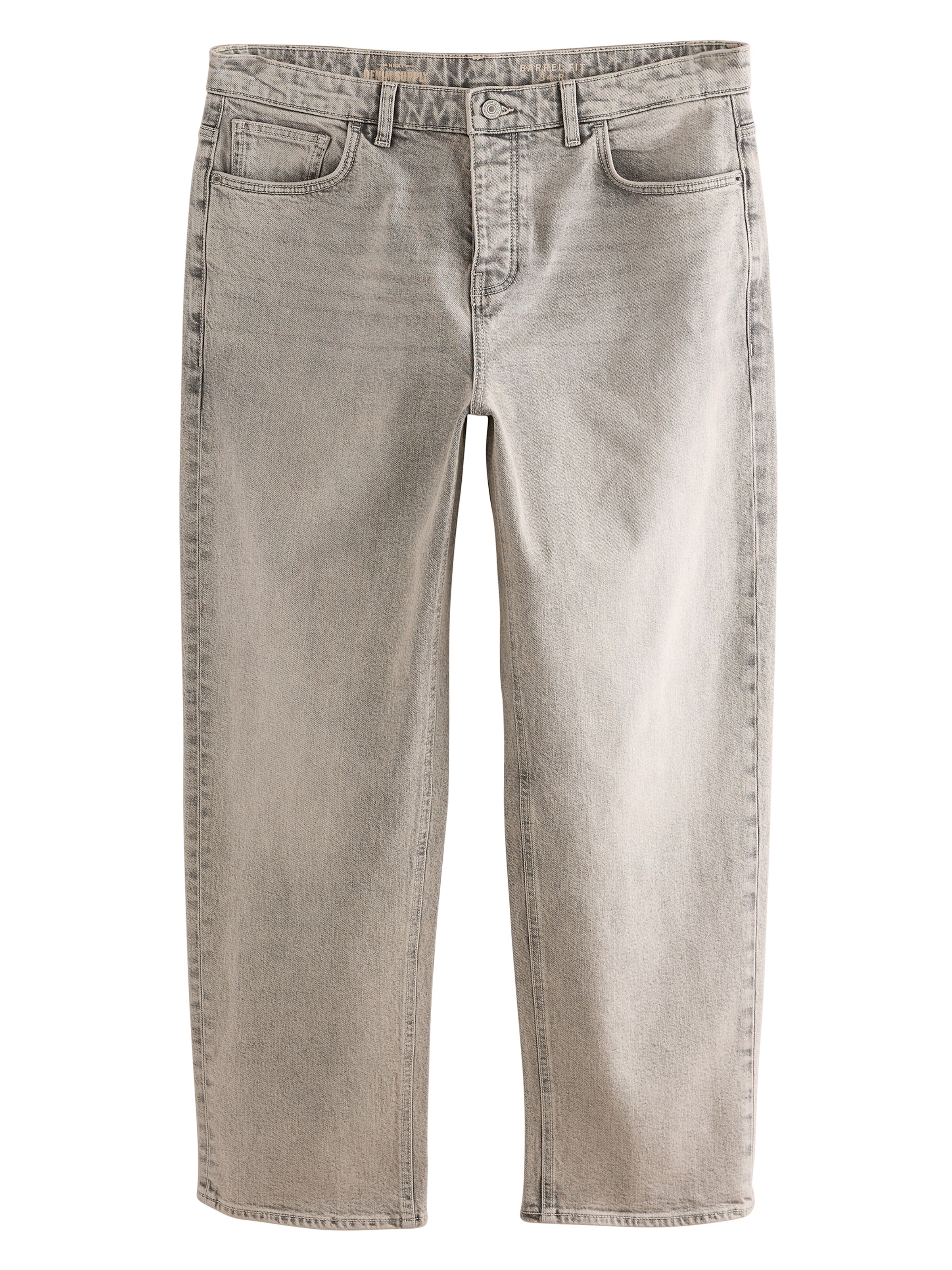 Next Loosefit Farmer - szürke: elől