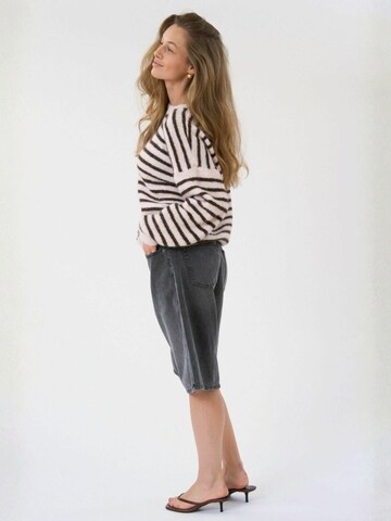 Pulover ' Sienna Knit ' de la TEESHOPPEN pe roz