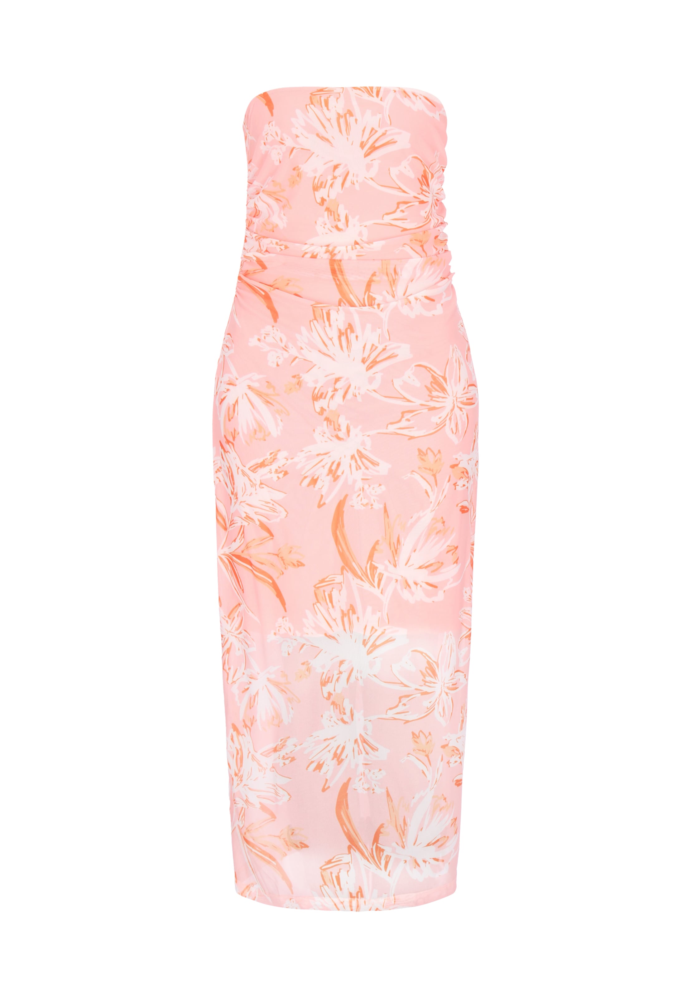 IZIA Dress 'Festival Collection' in Orange: front