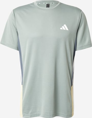ADIDAS PERFORMANCE Функциональная футболка 'ESS' в Зеленый: спереди