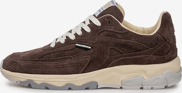 Floris van Bommel Platform trainers 'DE REZER 02' in Brown: front