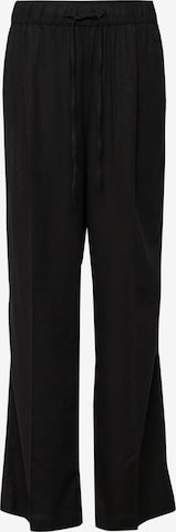 s.Oliver Loose fit Trousers in Black: front
