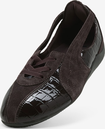 PUMA Lace-up shoe 'Speedcat' in Black: front