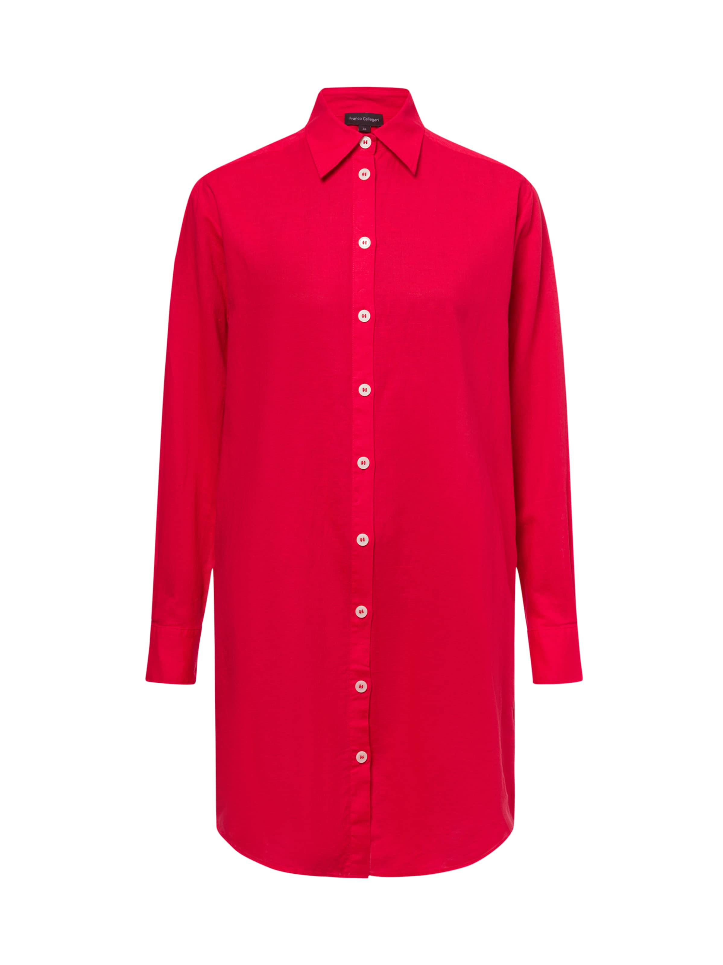 Franco Callegari Blouse 'Gudrun' in Rood: voorkant