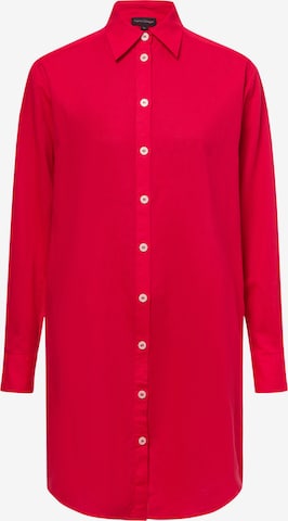 Franco Callegari Blouse 'Gudrun' in Rood: voorkant