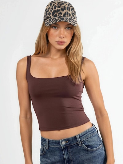 Hiccup Top in Brown, Item view
