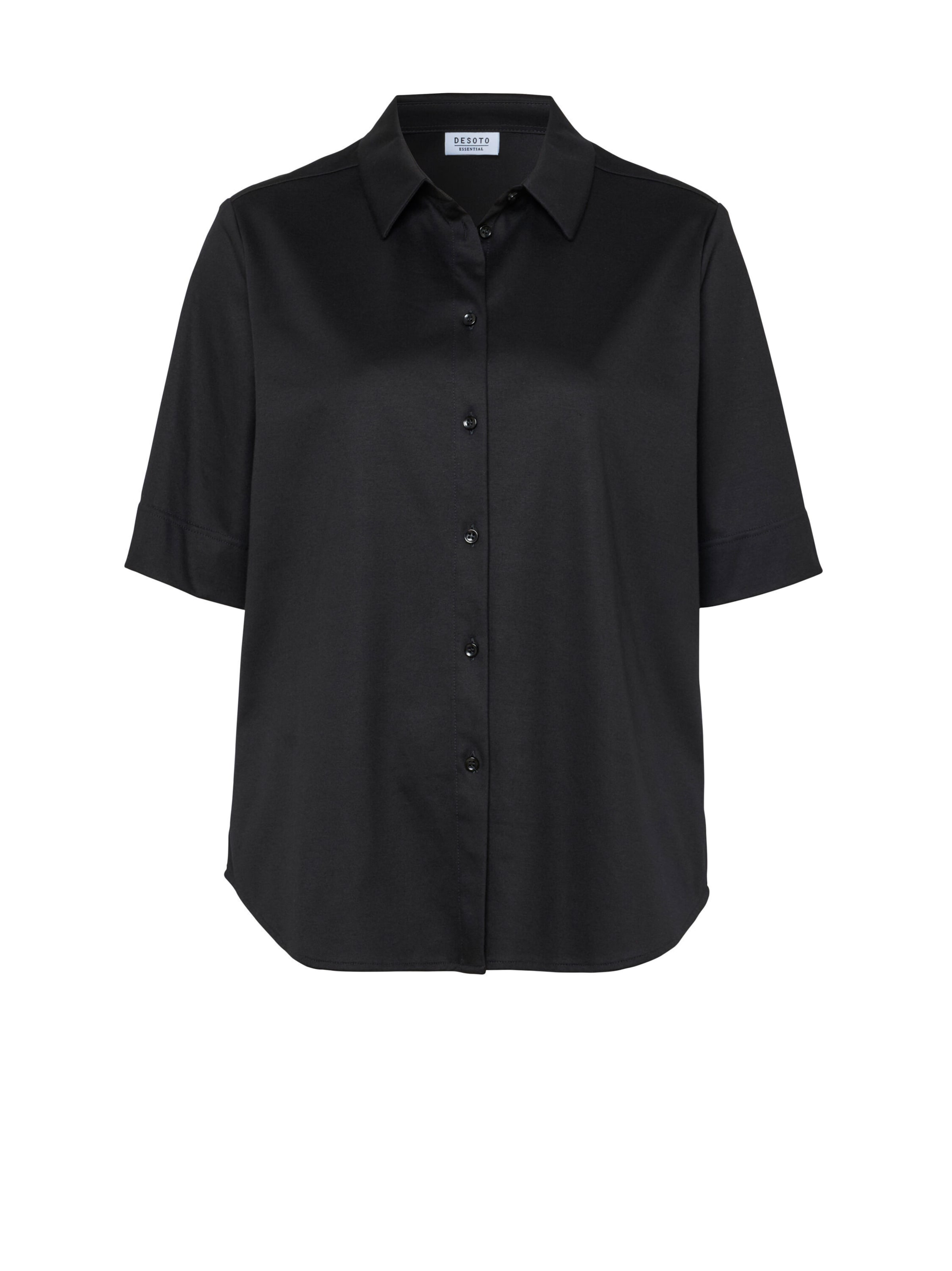 DESOTO Bluse in Schwarz: Vorderseite