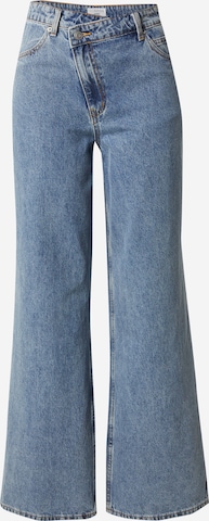 Wide Leg Jean De Roos en bleu : devant