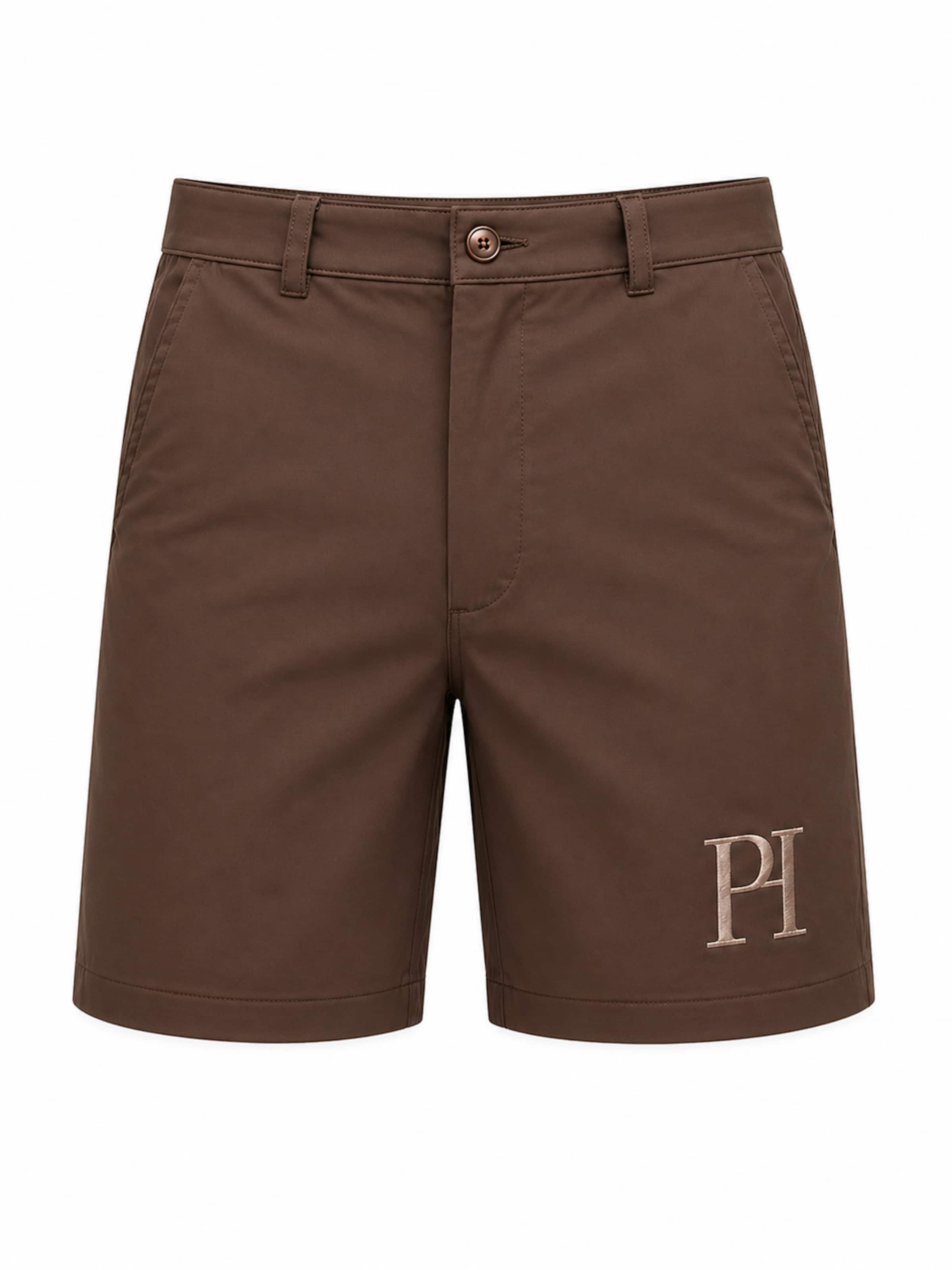 PADIJO - regular Pantalón chino en marrón: frente