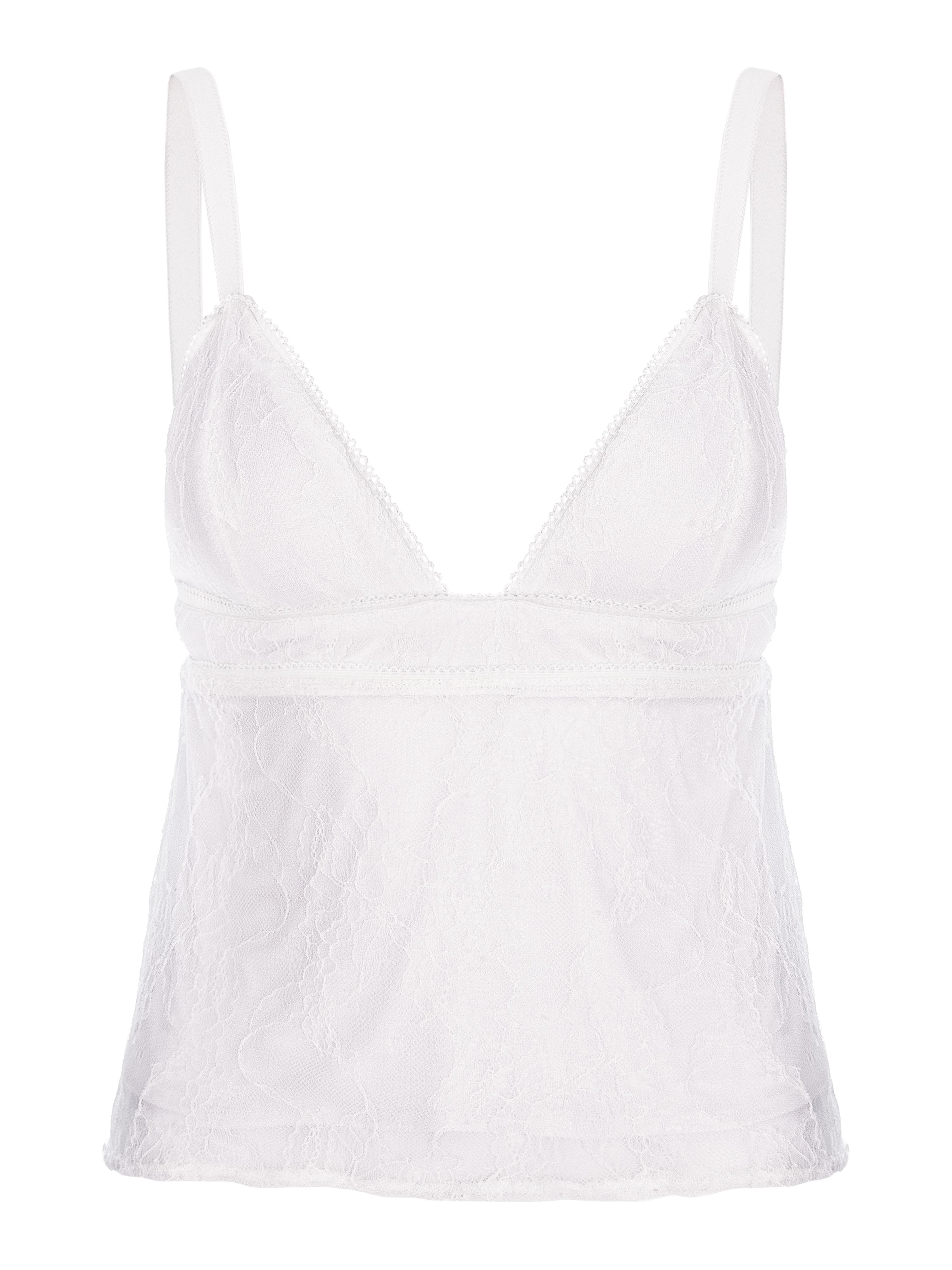 Montage The Label - Top 'Erika' en blanco: frente