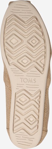 TOMS Slipper 'ALPARGATA' in Beige