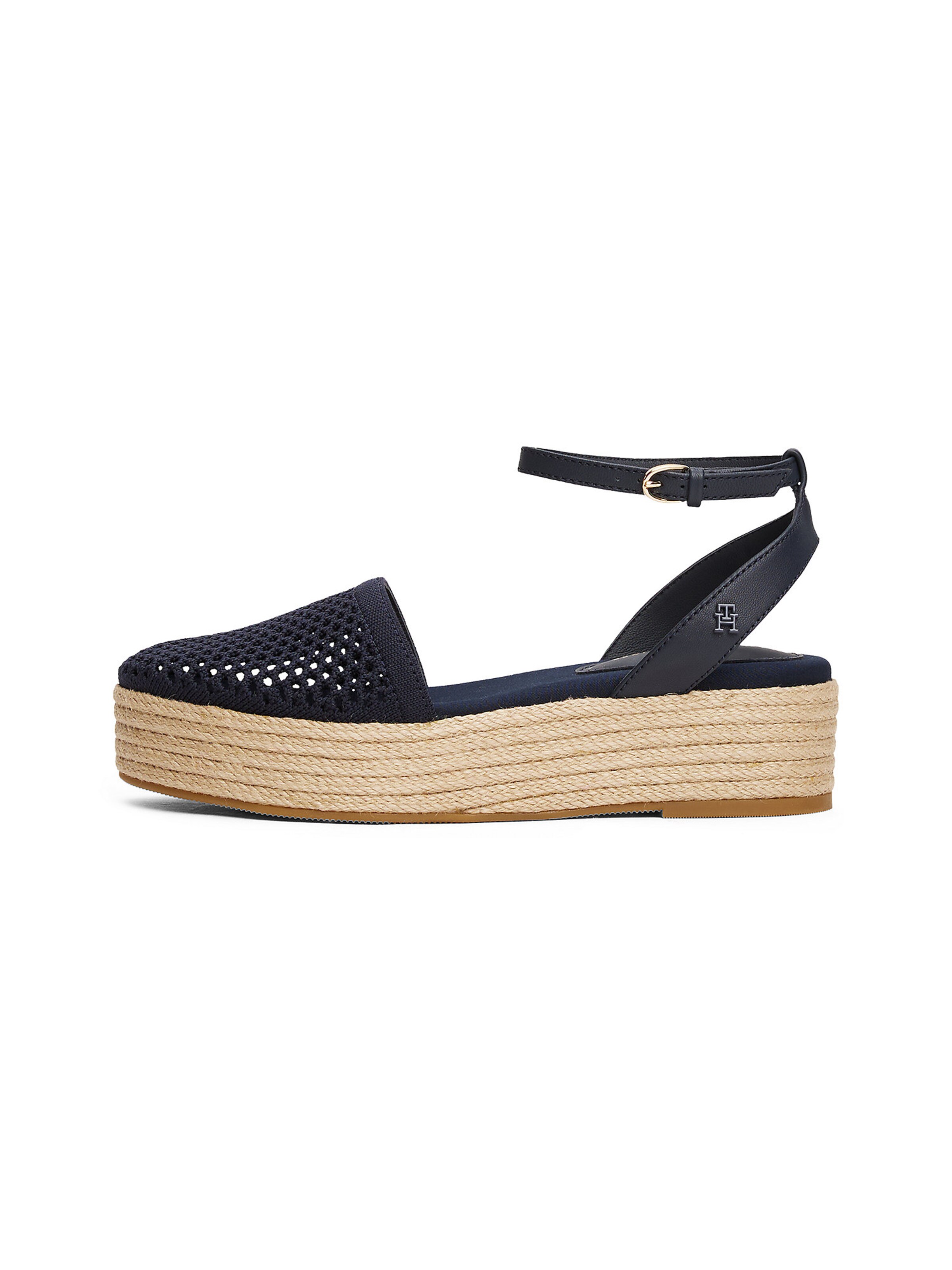 Espadrilles TOMMY HILFIGER en bleu : devant