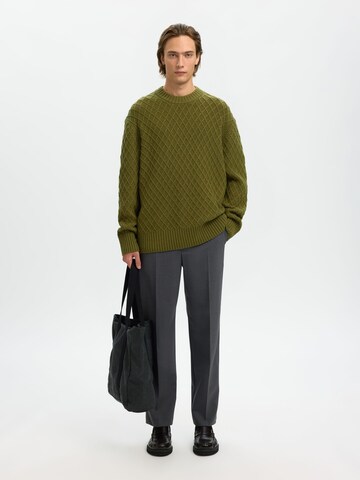 Pull-over SELECTED en vert