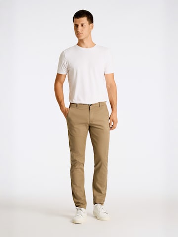 Lindbergh Slim fit Chino Pants in Beige