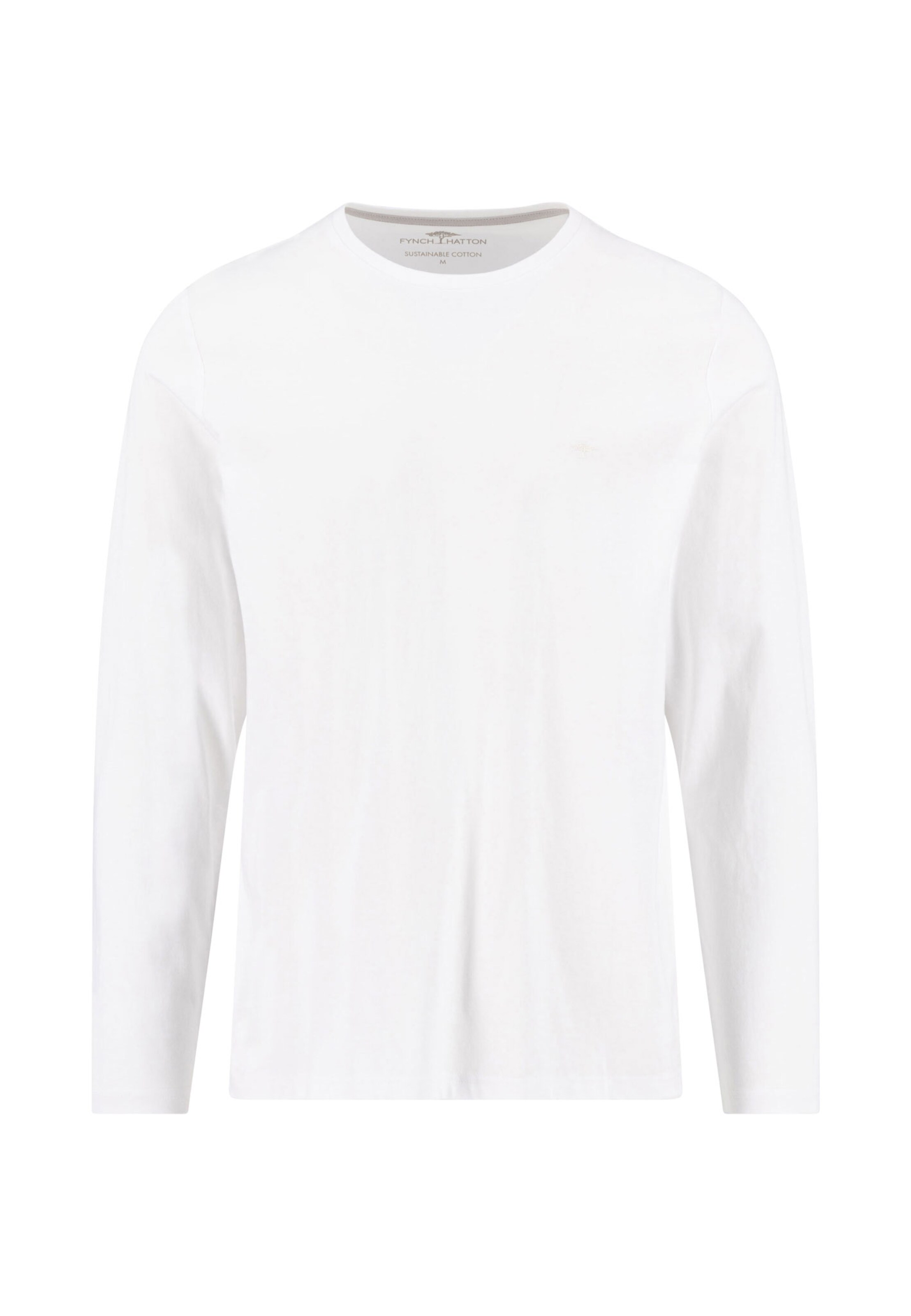 FYNCH-HATTON Shirt in Weiß: Vorderseite