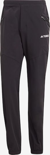 ADIDAS TERREX Outdoor Pants 'Xperior' in Black / White, Item view