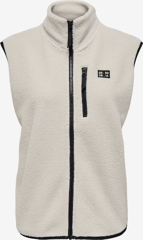 Gilet 'Mon' di ONLY PLAY in beige: frontale