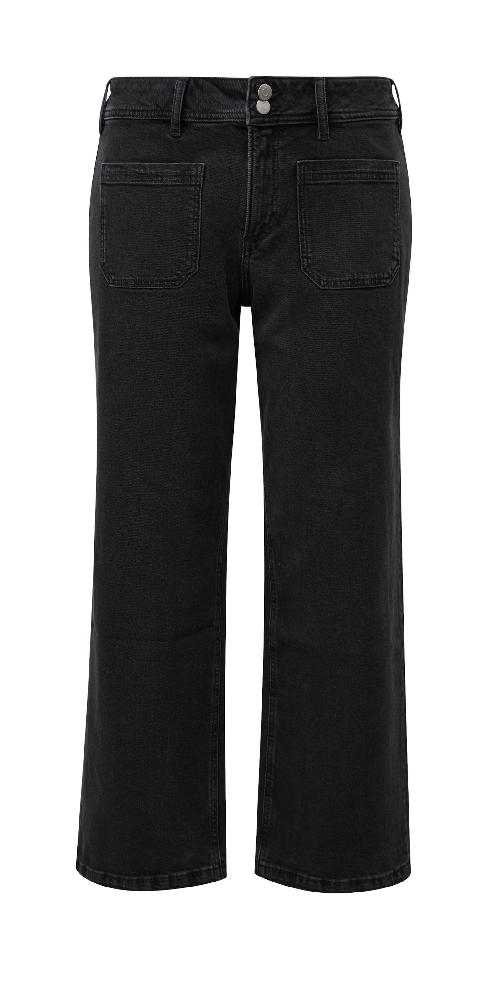 QS Jeans in 34 in de kleur Donkergrijs, Productweergave