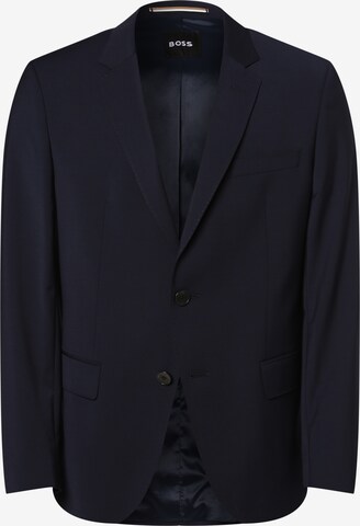 BOSS Slim fit Business Blazer in Blue: front