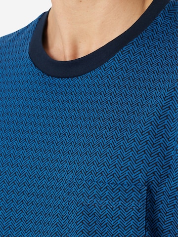 SCHIESSER Pyjama kort ' Comfort Essentials ' in Blauw