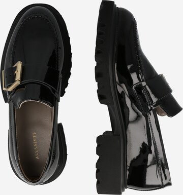 AllSaintsSlip On cipele - crna boja