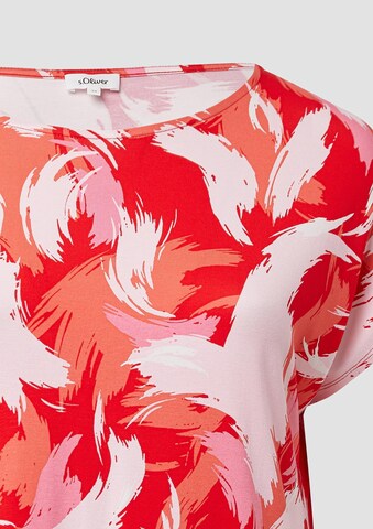 T-shirt s.Oliver en rouge