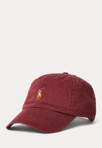 Cappello da baseball di Polo Ralph Lauren in rosso: frontale