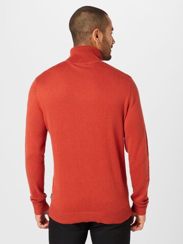 JACK & JONES Pullover 'Emil' in Braun