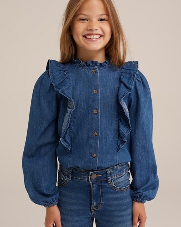 Camicia da donna di WE Fashion in blu