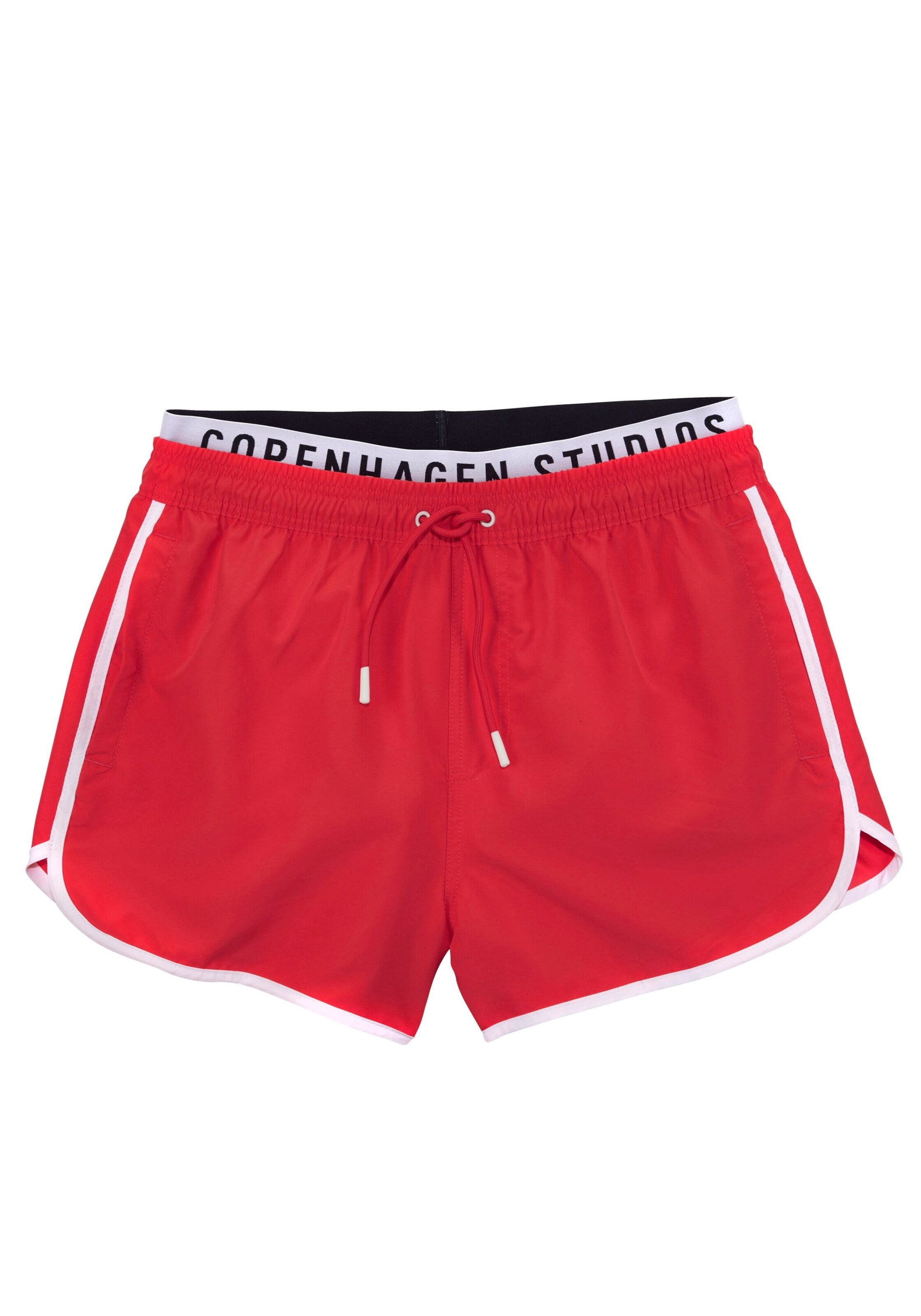 raudona Copenhagen Studios Maudymosi trumpikės: priekis