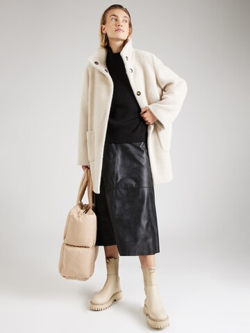 s.Oliver BLACK LABEL Between-Seasons Coat in Beige