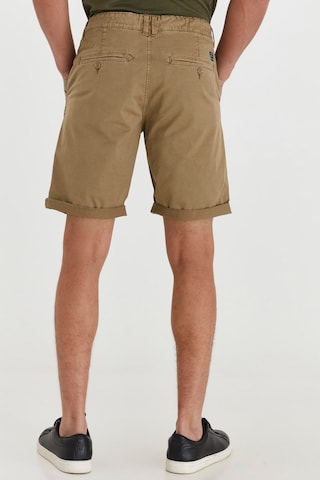 BLEND Regular Chinoshorts 'BRIX' in Braun